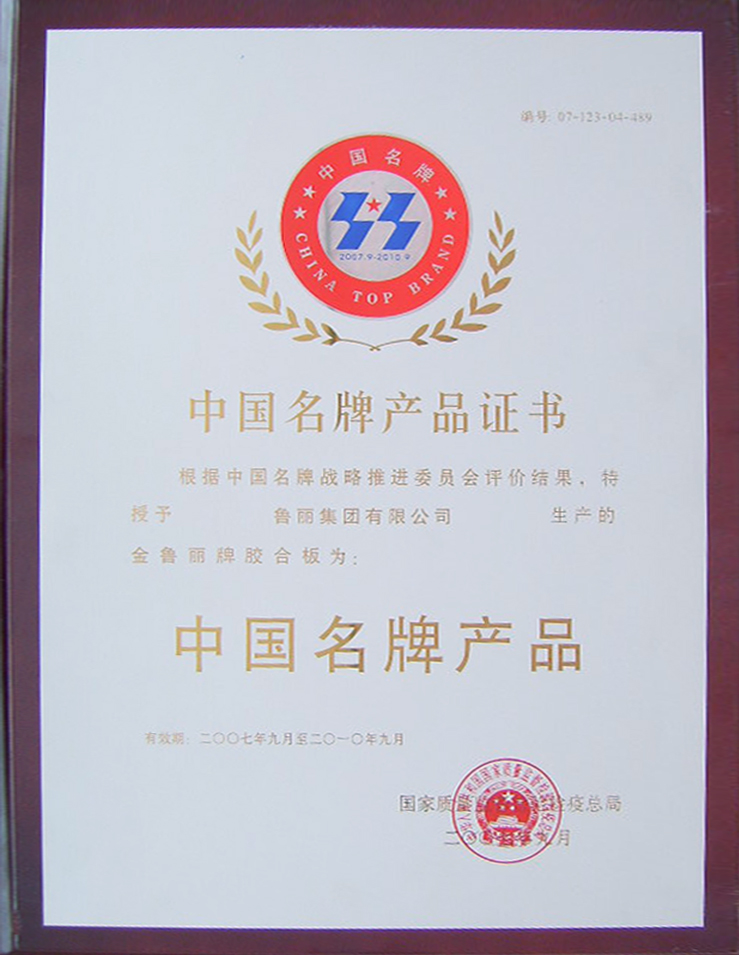 金鲁丽_企业荣誉