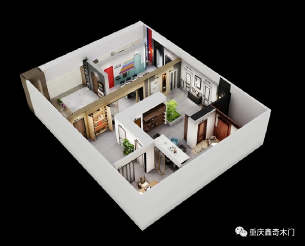 鑫奇木门：15天升级新店态 给生活更多可能