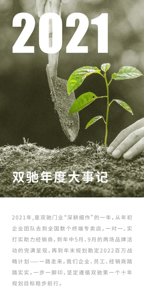 回首2021 | 双驰年度大事记